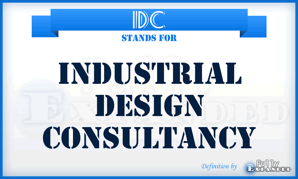 IDC - Industrial Design Consultancy