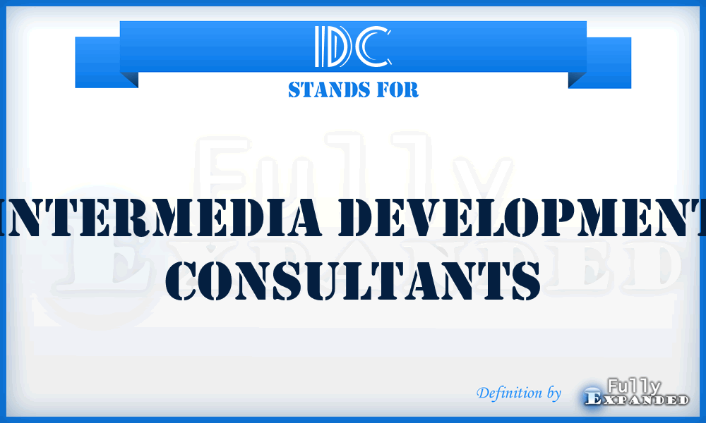 IDC - Intermedia Development Consultants