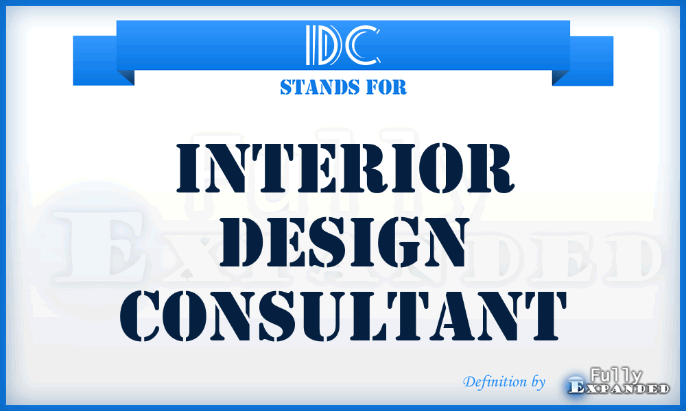 IDC - Interior Design Consultant
