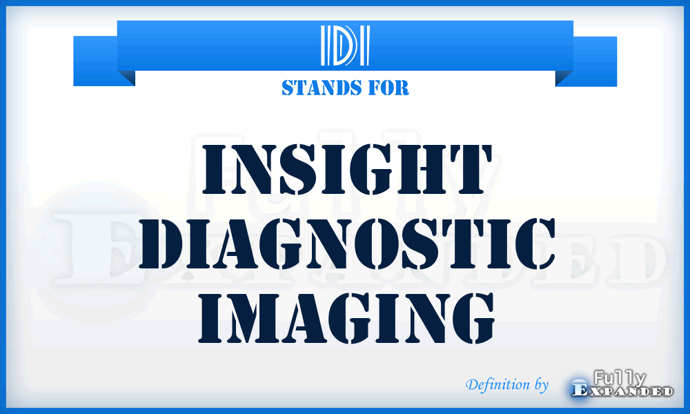 IDI - Insight Diagnostic Imaging