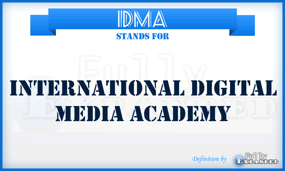 IDMA - International Digital Media Academy