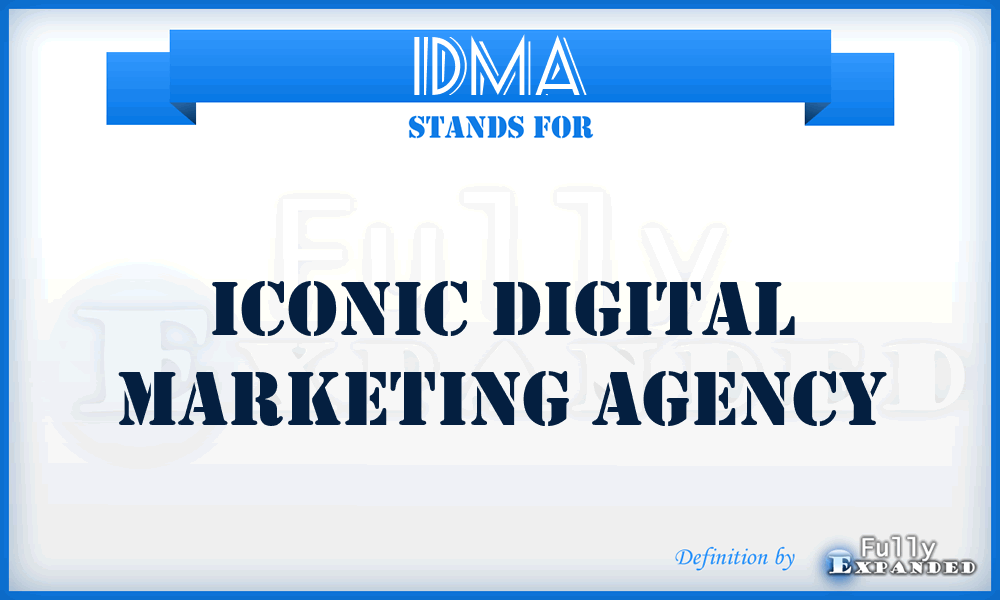 IDMA - Iconic Digital Marketing Agency
