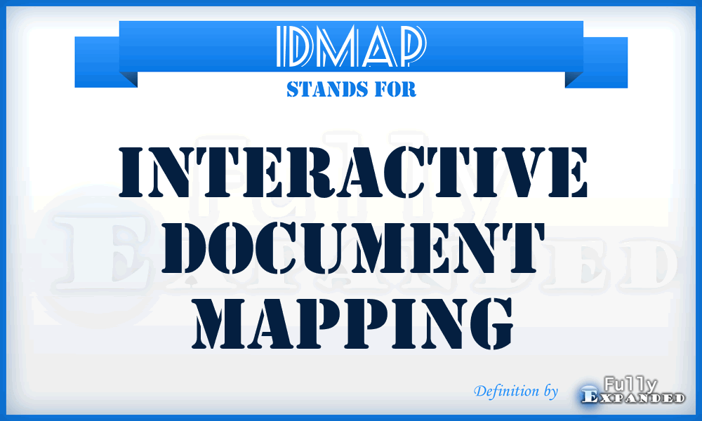 IDMAP - interactive document mapping