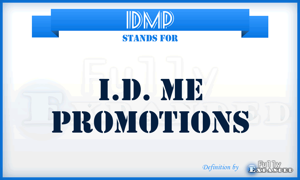 IDMP - I.D. Me Promotions