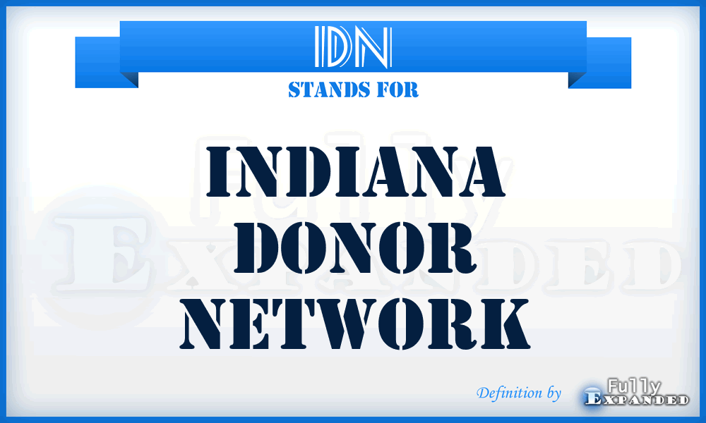 IDN - Indiana Donor Network