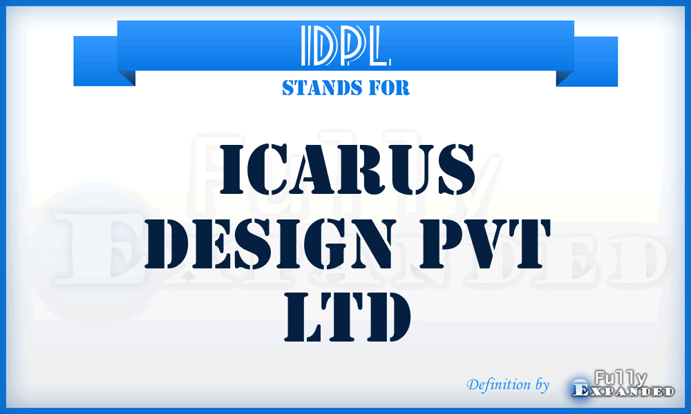 IDPL - Icarus Design Pvt Ltd