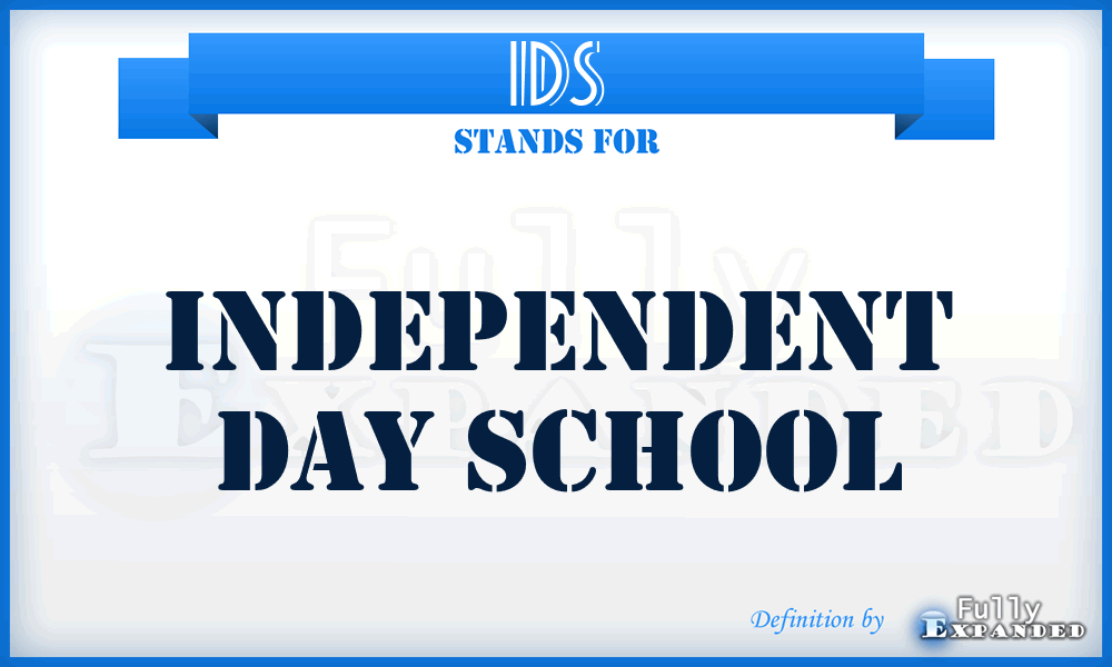 IDS - Independent Day School