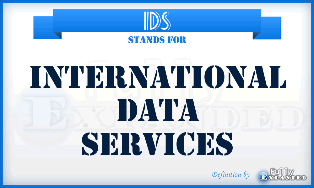 IDS - International Data Services