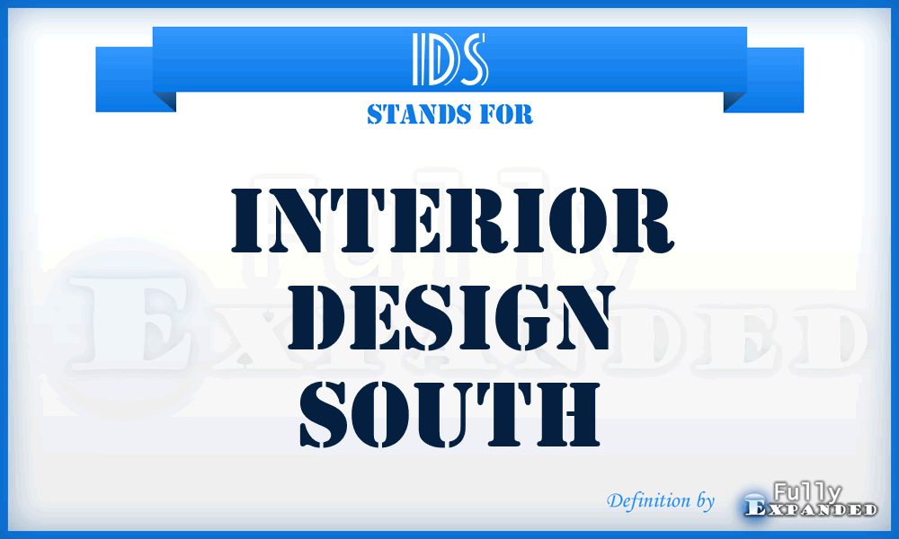 IDS - Interior Design South