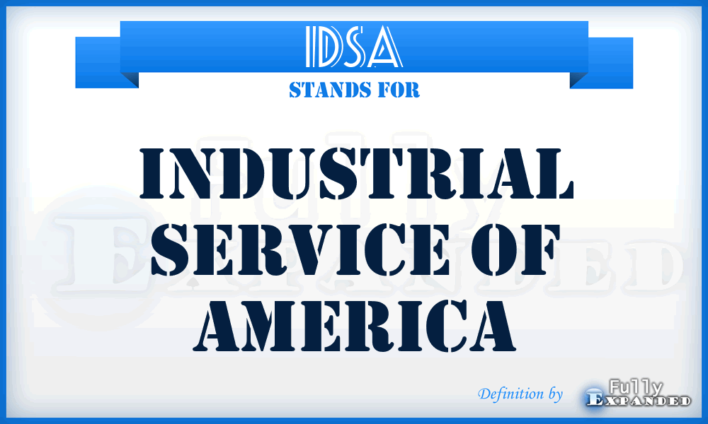 IDSA - Industrial Service of America