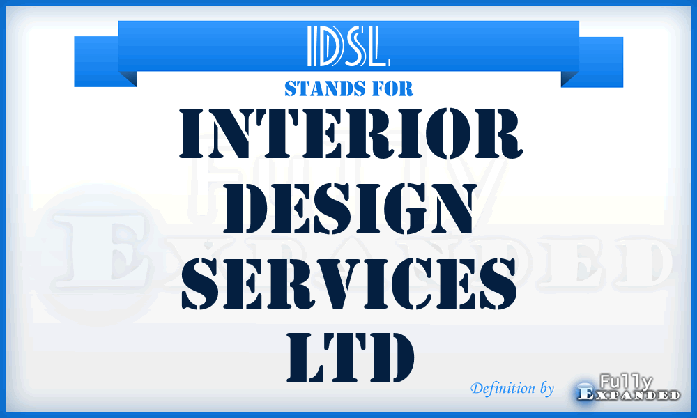 IDSL - Interior Design Services Ltd