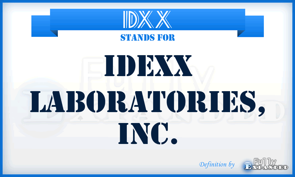 IDXX - IDEXX Laboratories, Inc.