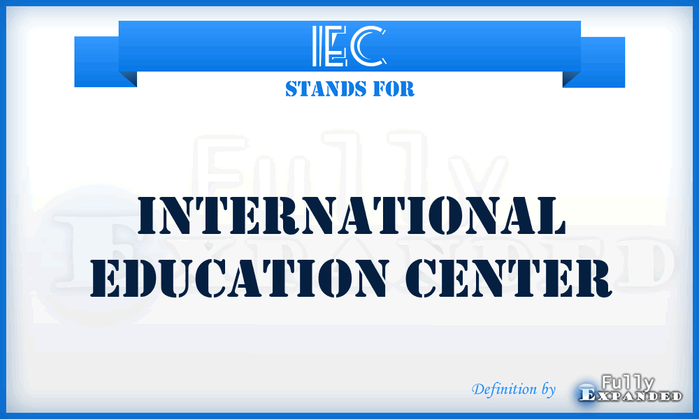 IEC - International Education Center