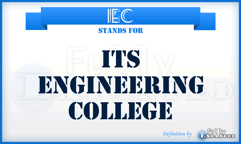 IEC - Its Engineering College