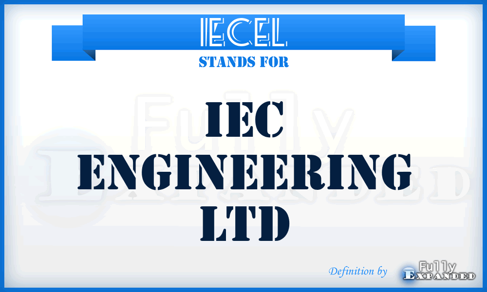 IECEL - IEC Engineering Ltd