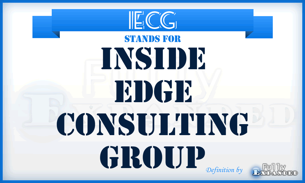 IECG - Inside Edge Consulting Group