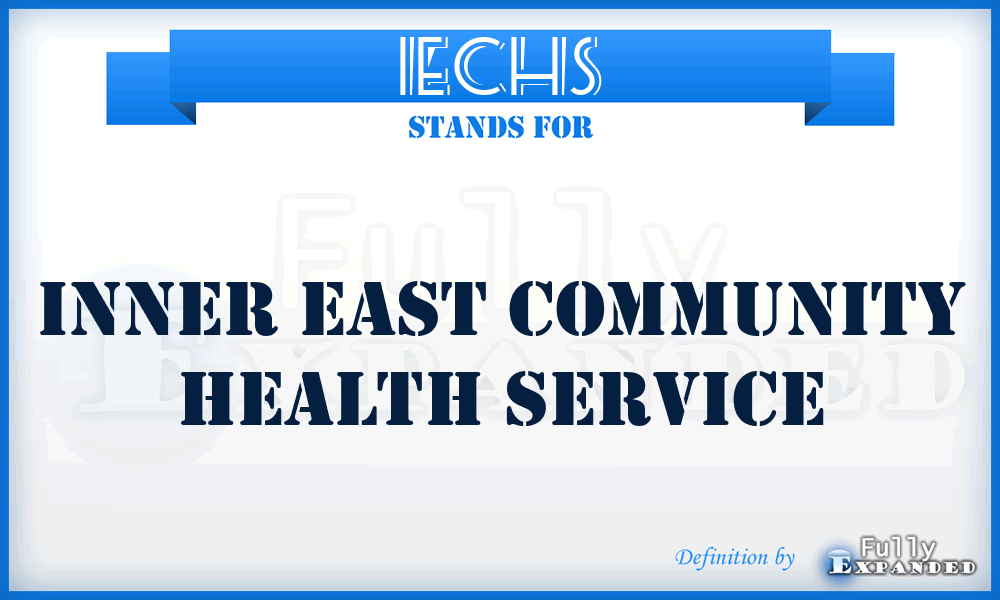 IECHS - Inner East Community Health Service