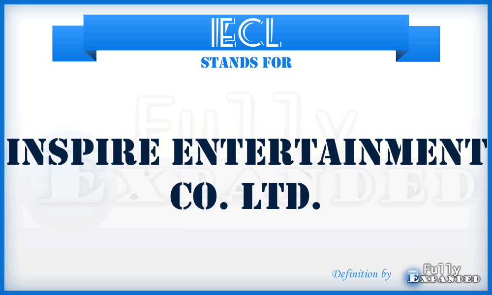 IECL - Inspire Entertainment Co. Ltd.