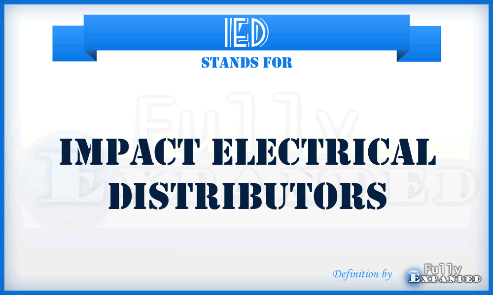 IED - Impact Electrical Distributors