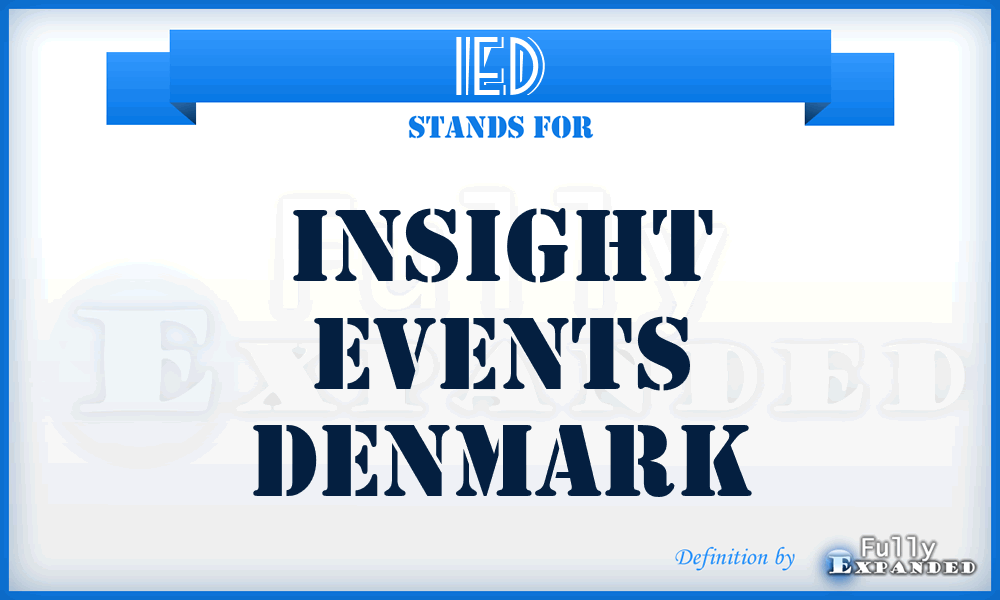 IED - Insight Events Denmark