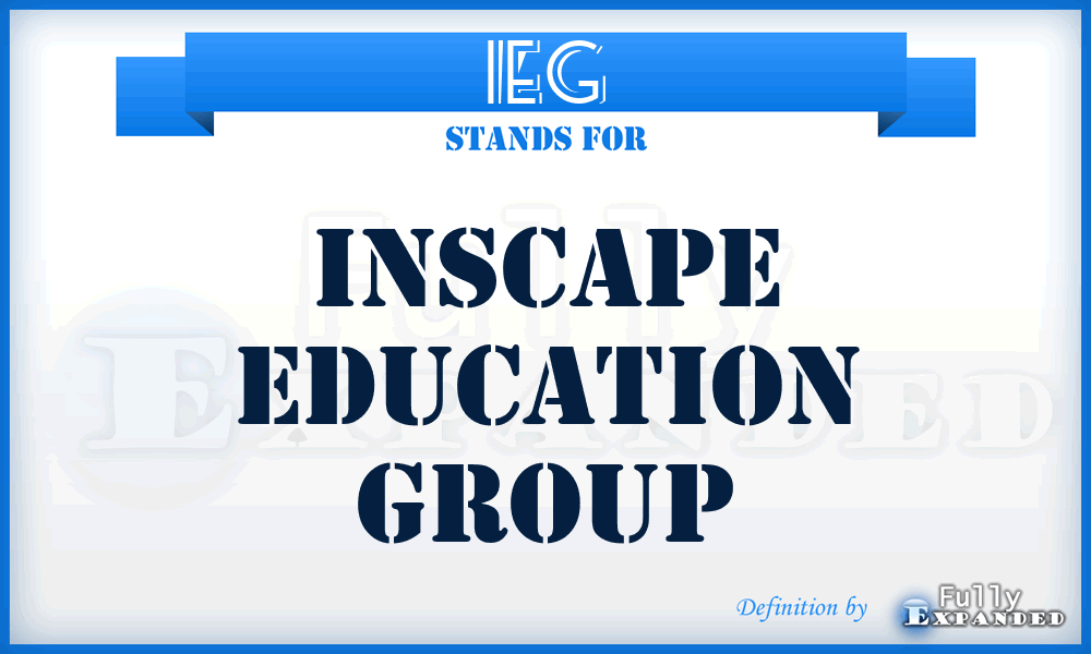 IEG - Inscape Education Group