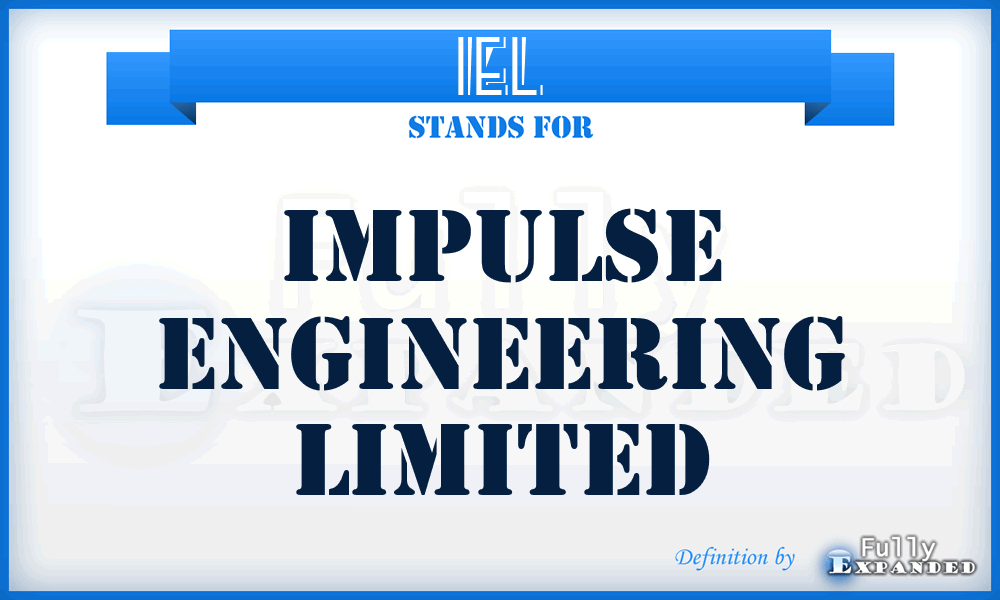 IEL - Impulse Engineering Limited