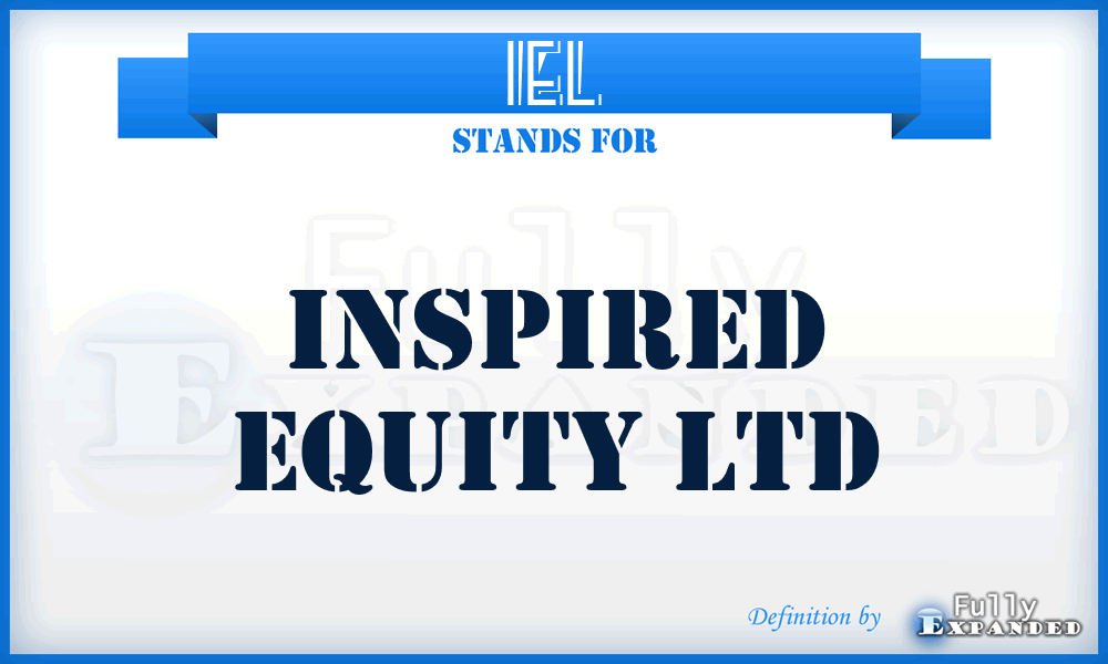 IEL - Inspired Equity Ltd