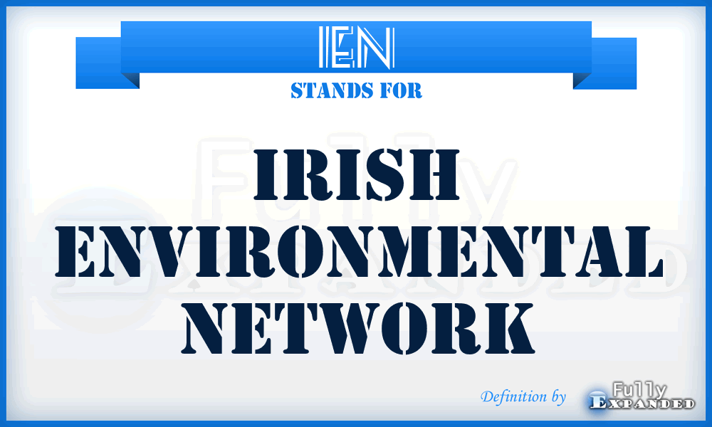 IEN - Irish Environmental Network