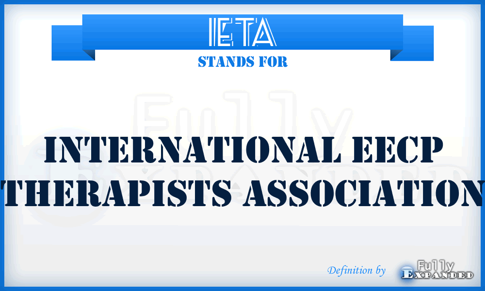 IETA - International EECP Therapists Association