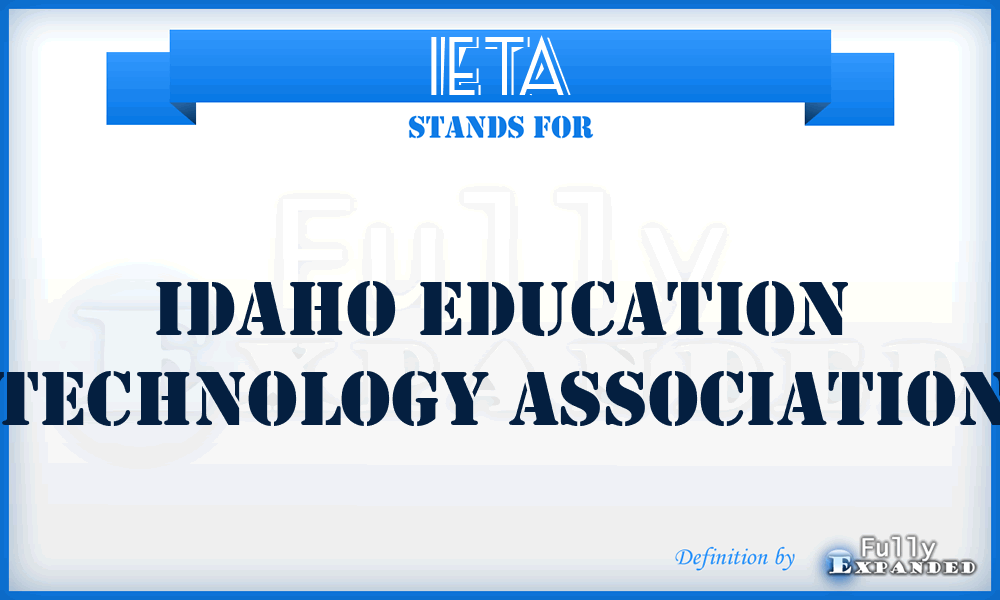 IETA - Idaho Education Technology Association