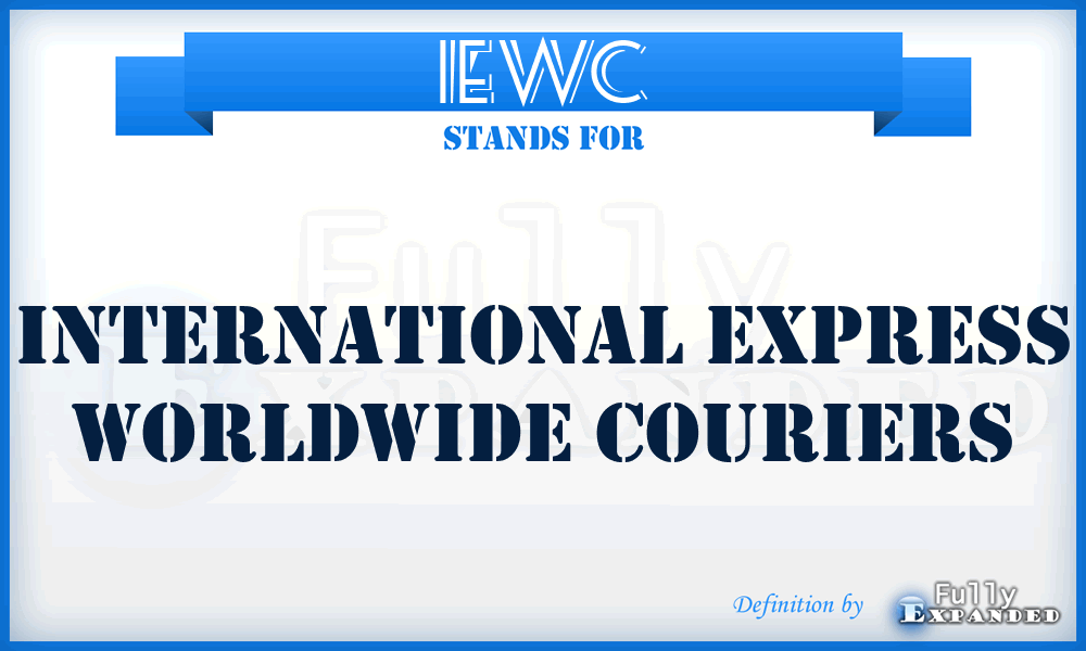 IEWC - International Express Worldwide Couriers