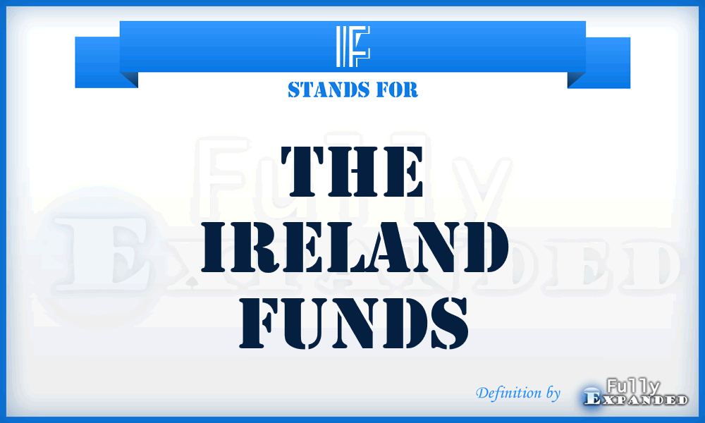 IF - The Ireland Funds