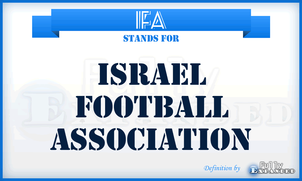 IFA - Israel Football Association