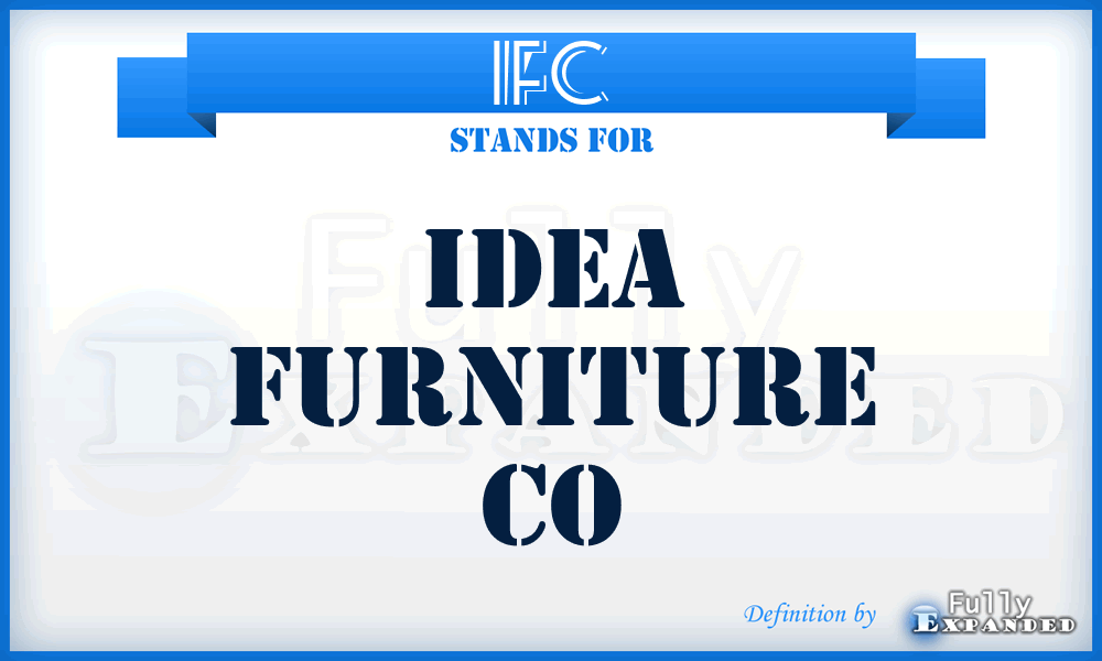 IFC - Idea Furniture Co