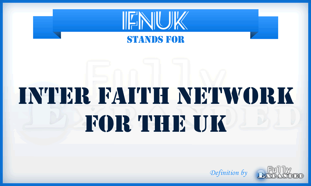 IFNUK - Inter Faith Network for the UK