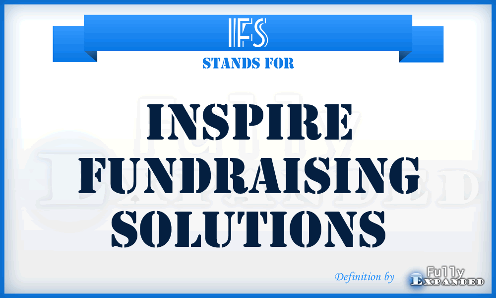IFS - Inspire Fundraising Solutions