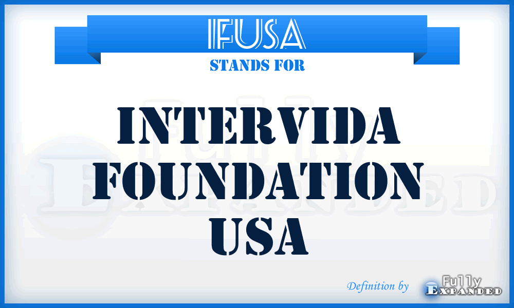 IFUSA - Intervida Foundation USA