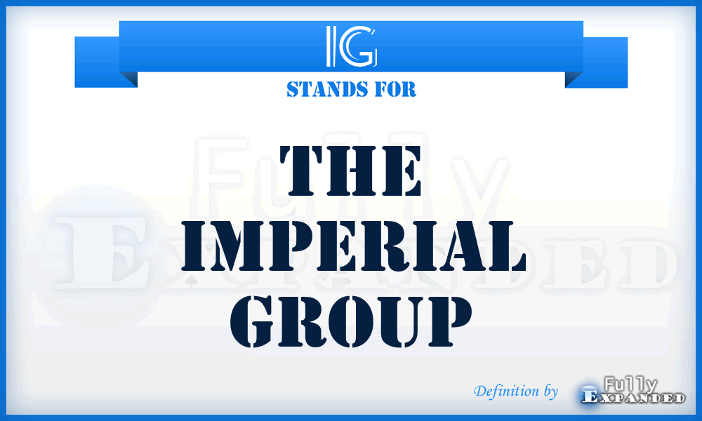 IG - The Imperial Group