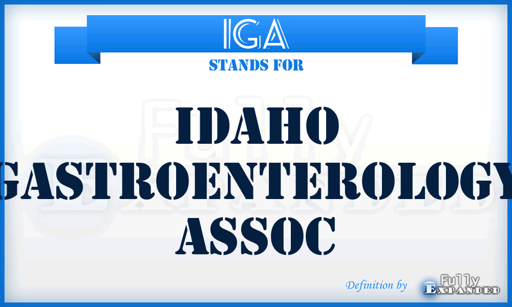 IGA - Idaho Gastroenterology Assoc