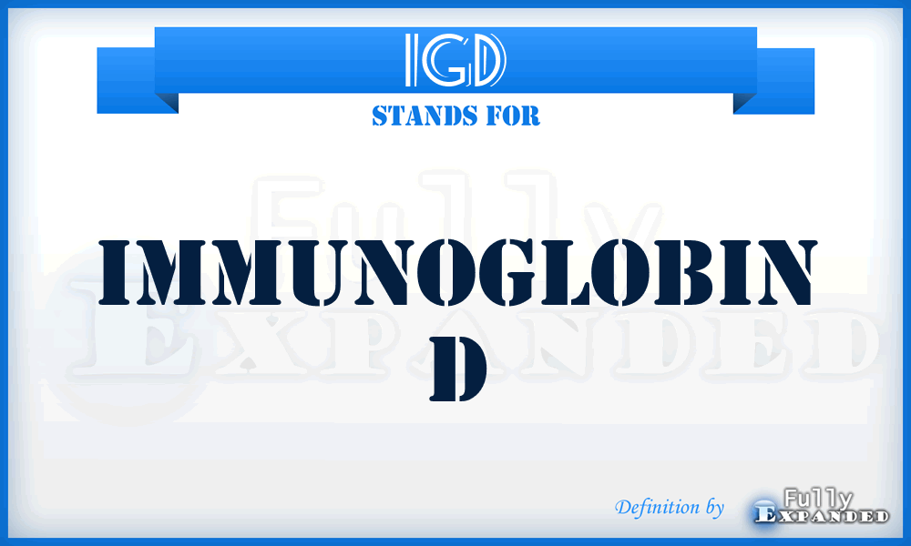 IGD - Immunoglobin D