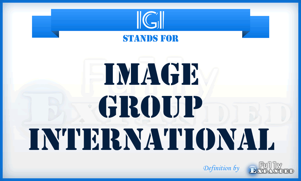 IGI - Image Group International