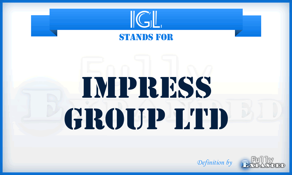 IGL - Impress Group Ltd
