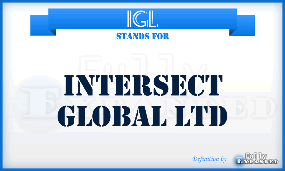 IGL - Intersect Global Ltd