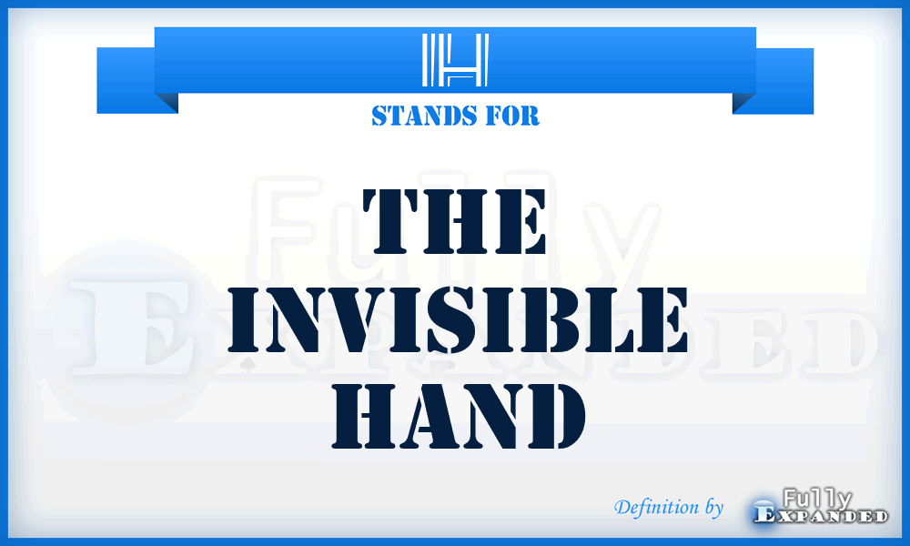 IH - The Invisible Hand