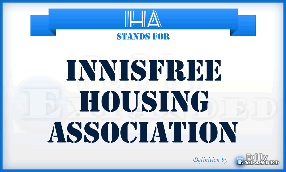 IHA - Innisfree Housing Association
