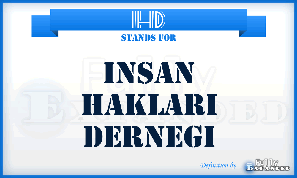 IHD - Insan Haklari Dernegi