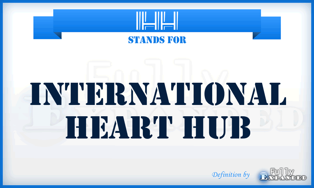 IHH - International Heart Hub