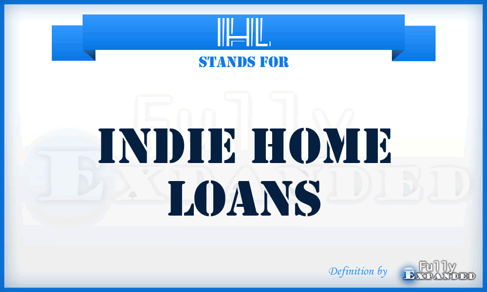 IHL - Indie Home Loans