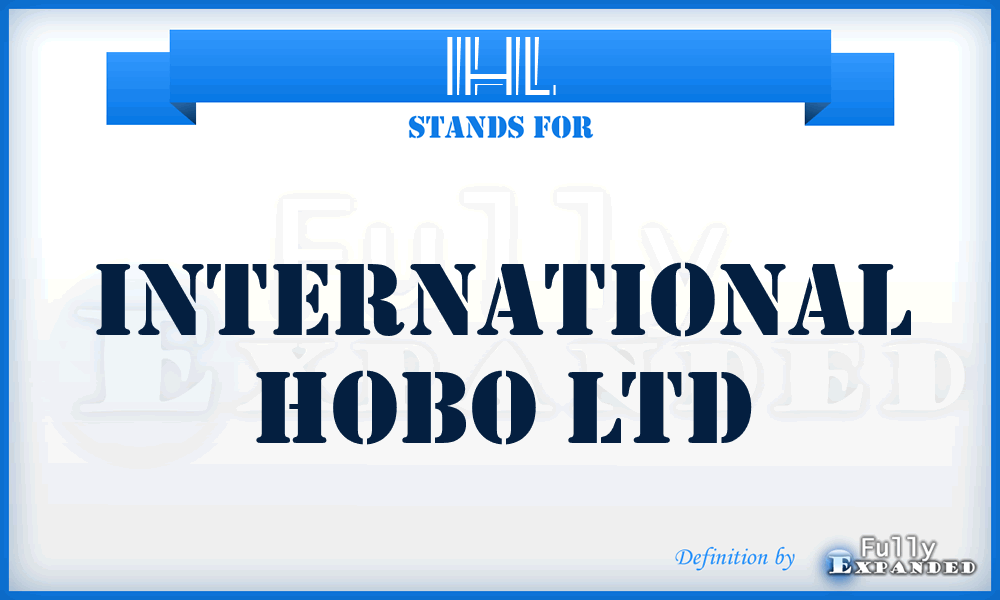 IHL - International Hobo Ltd