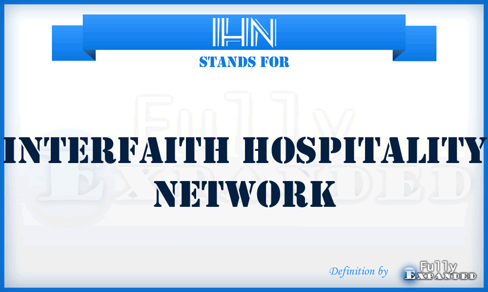 IHN - Interfaith Hospitality Network